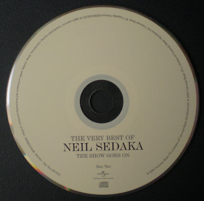 Neil Sedaka : The Very Best Of Neil Sedaka: The Show Goes On (2xCD, Comp)
