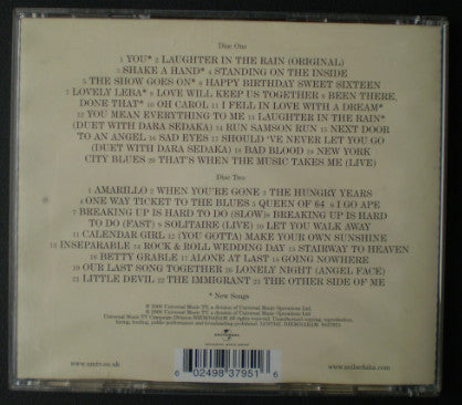 Neil Sedaka : The Very Best Of Neil Sedaka: The Show Goes On (2xCD, Comp)