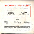 Richard Anthony (2) : A Présent, Tu Peux T'en Aller (7", EP)