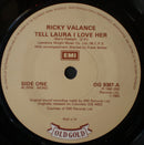 Ricky Valance / Bobby Angelo : Tell Laura I Love Her / Baby Sittin' (7")