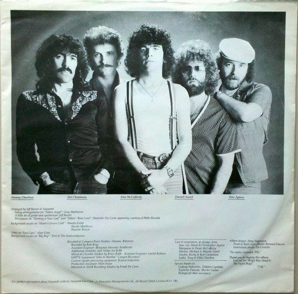 Nazareth (2) : Malice In Wonderland (LP, Album)