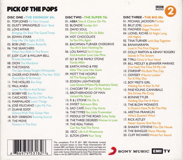 Various : Pick Of The Pops (3xCD, Comp)