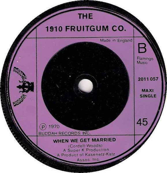 1910 Fruitgum Company : Simon Says (7", Single, Pur)