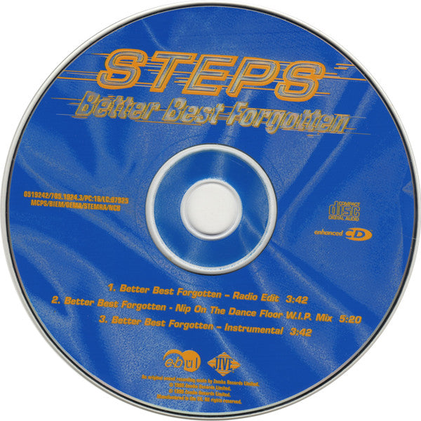 Steps : Better Best Forgotten (CD, Single, Enh, CD2)