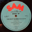 Vicky "D" : This Beat Is Mine (12", Single)