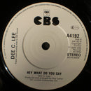Dee C. Lee : Selina Wow Wow (7", Single)