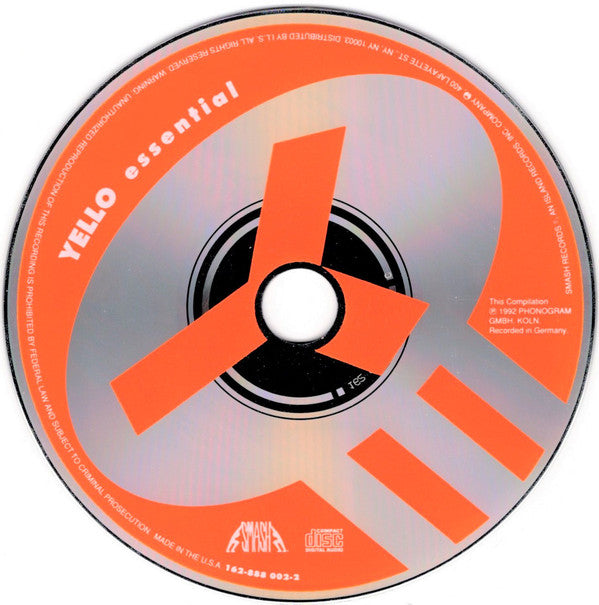 Yello : Essential (CD, Comp)