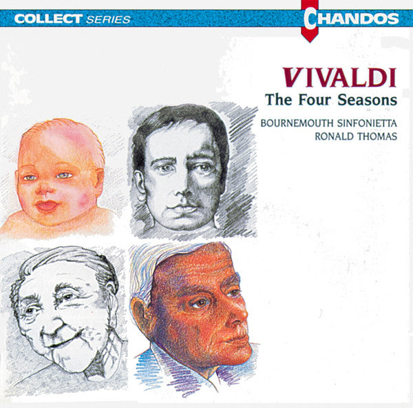 Antonio Vivaldi - Bournemouth Sinfonietta : The Four Seasons (CD, Album, RE)