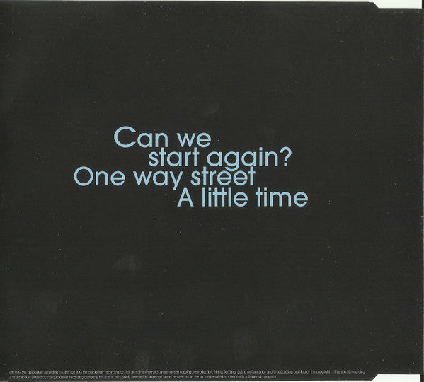 Tindersticks : Can We Start Again? (CD, Single, CD1)