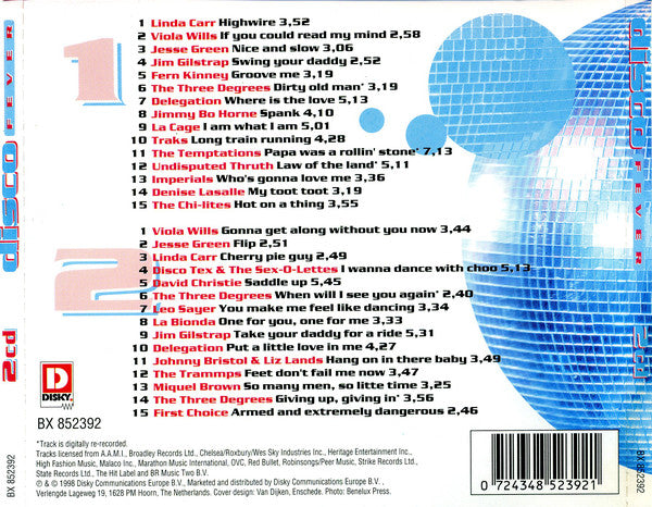Various : Disco Fever (2xCD, Comp)