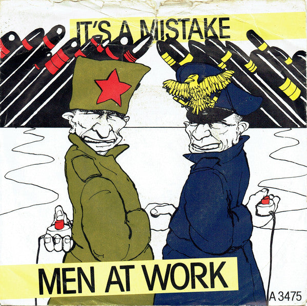 Men At Work : It's A Mistake (7", Single, Inj)