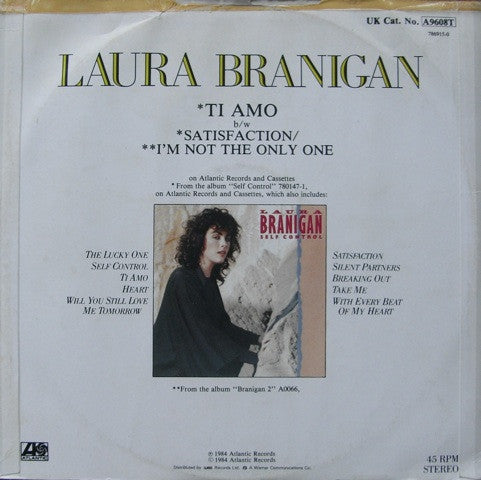Laura Branigan : Ti Amo (12", Single)