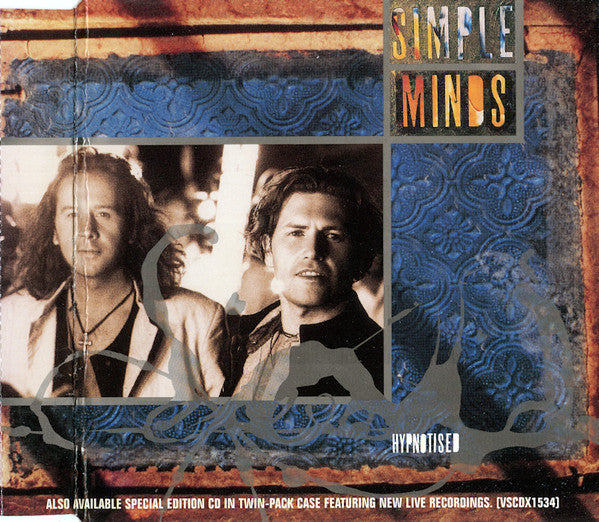 Simple Minds : Hypnotised (CD, Single)