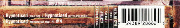 Simple Minds : Hypnotised (CD, Single)