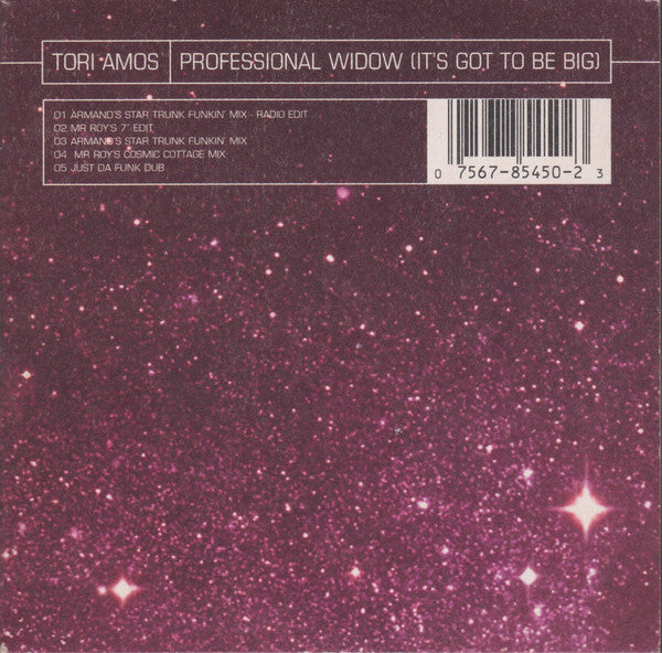 Tori Amos : Professional Widow (It's Got To Be Big) (CD, Single, Car)