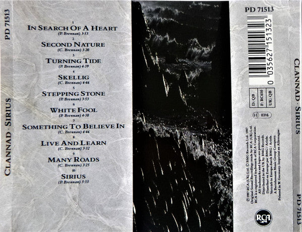 Clannad : Sirius (CD, Album)