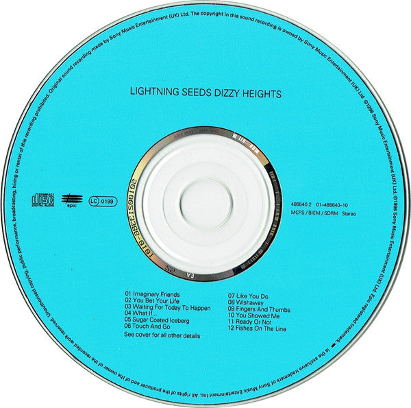 Lightning Seeds : Dizzy Heights (CD, Album)