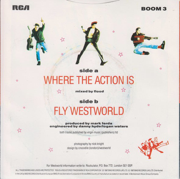 Westworld (2) : Where The Action Is (7", Single)