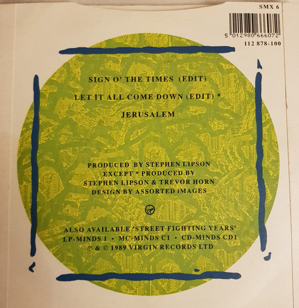 Simple Minds : The Amsterdam EP (7", EP, Sil)