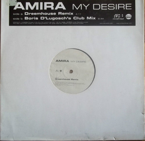 Amira : My Desire (12", Promo)