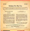 Firehouse Five Plus Two : Firehouse Five Plus Two (7", EP, Tri)