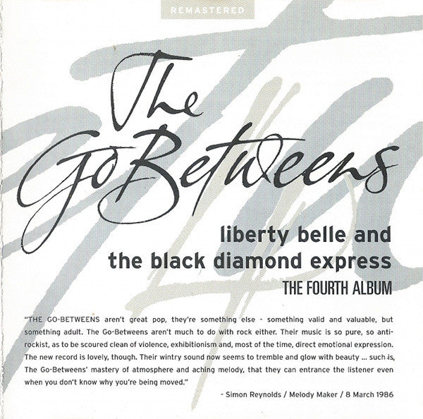 The Go-Betweens : Liberty Belle And The Black Diamond Express (CD, Album, RE, RM)