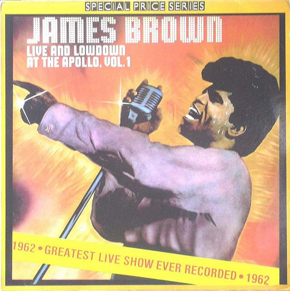 James Brown : James Brown Live And Low-Down At The Apollo Vol. 1 (LP, Album, RE)