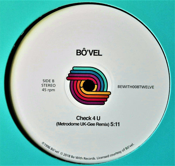 Bô'vel : Check 4 U (12", Single, Ltd, RM, 180)