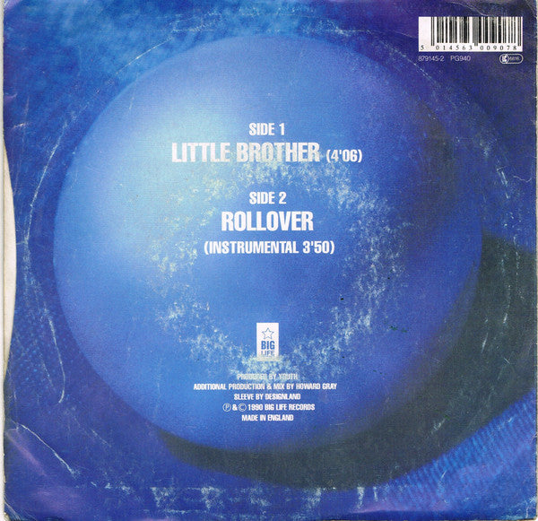 Blue Pearl : Little Brother (7", Single)