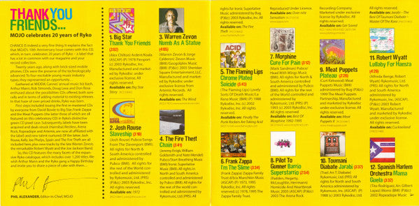 Various : Piece Of Cake 20 Years Of Ryko (CD, Comp)