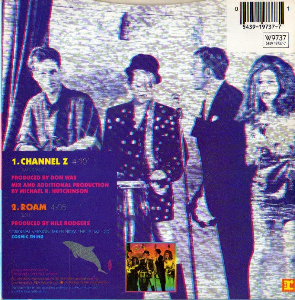 The B-52's : Channel Z (7", Single)