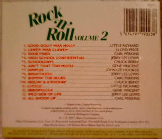 Various : Rock 'n' Roll Volume 2 (CD, Comp)