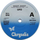 UFO (5) : Shoot Shoot (7", Single, Ltd, Cle)