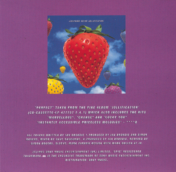 Lightning Seeds : Perfect (CD, Single)