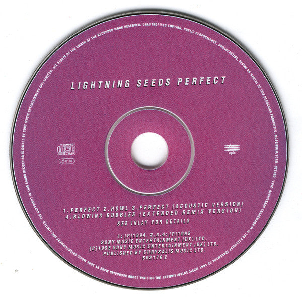 Lightning Seeds : Perfect (CD, Single)