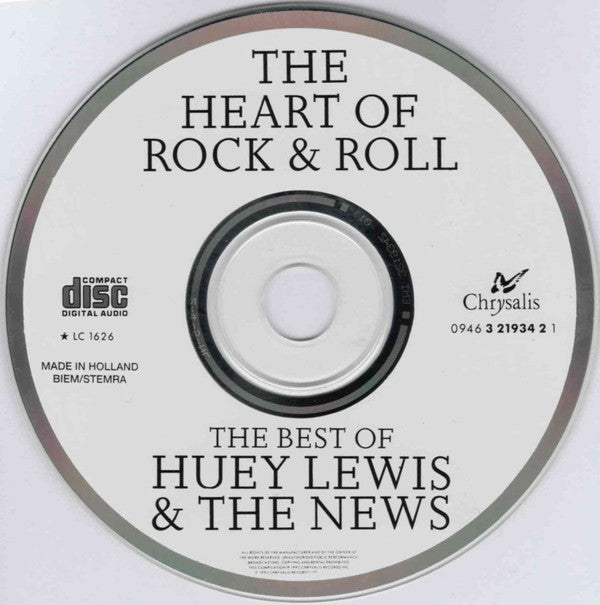 Huey Lewis And The News* : The Heart Of Rock & Roll (The Best Of Huey Lewis And The News) (CD, Comp, RE)