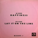 Pointer Sisters : Happiness / Lay It On The Line (12", Red)