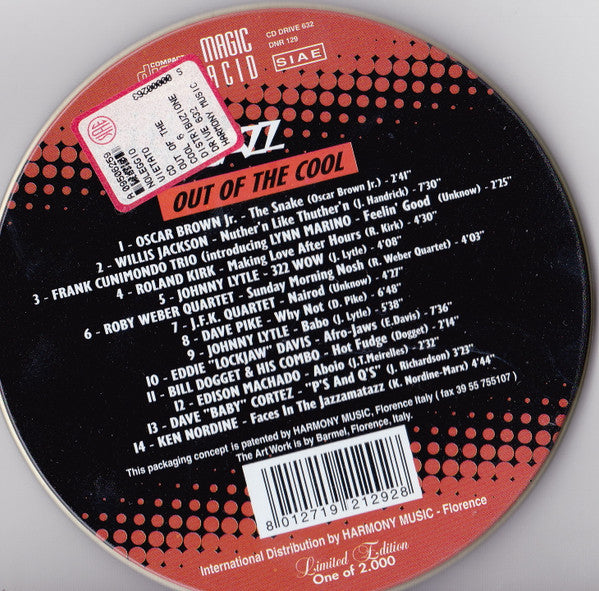 Various : Out Of The Cool 6 / Magic Acid (CD, Comp, Ltd, Met)