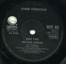 Robbie Robertson : Somewhere Down The Crazy River (7", Single, Orl)