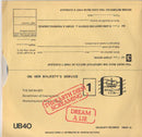 UB40 : The Earth Dies Screaming / Dream A Lie (7", Single)