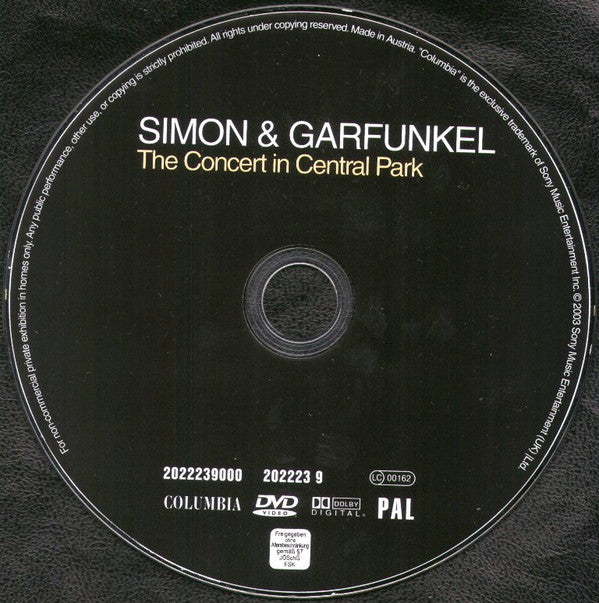 Simon & Garfunkel : The Concert In Central Park (DVD-V, PAL)