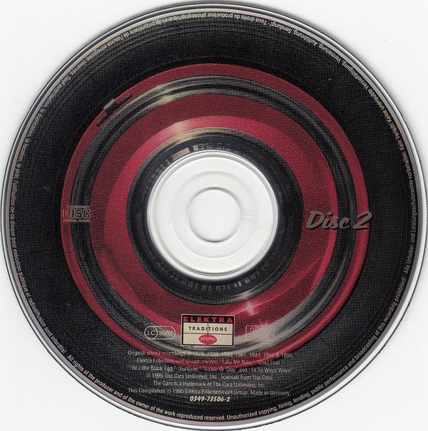 The Cars : The Cars Anthology – Just What I Needed (2xCD, Comp)