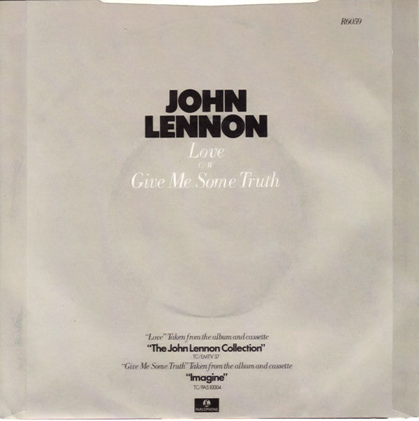 John Lennon : Love (7", Single)