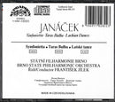 Leoš Janáček, Brno State Philharmonic Orchestra, František Jílek : Sinfonietta / Taras Bulba / Lachian Dances (CD)