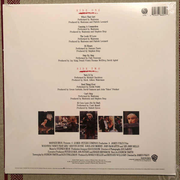 Madonna : Who's That Girl (LP, Album, Ltd, RE, 140)