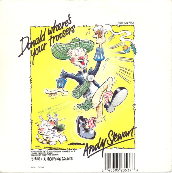 Andy Stewart : Donald Where's Your Troosers? (7", Single)