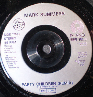 Mark Summers : Summers Magic (7", Sil)