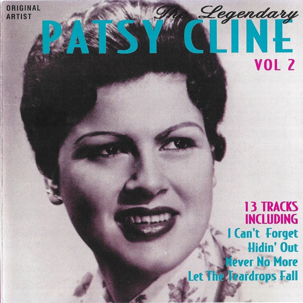 Patsy Cline : The Legendary Patsy Cline Vol 2 (CD, Comp)