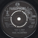 Paul McCartney : Take It Away (7", Single, Pus)