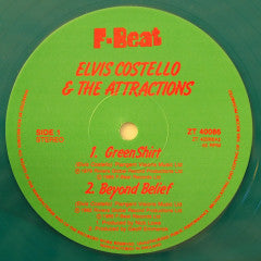 Elvis Costello & The Attractions : Green Shirt / Beyond Belief (12", Gre)